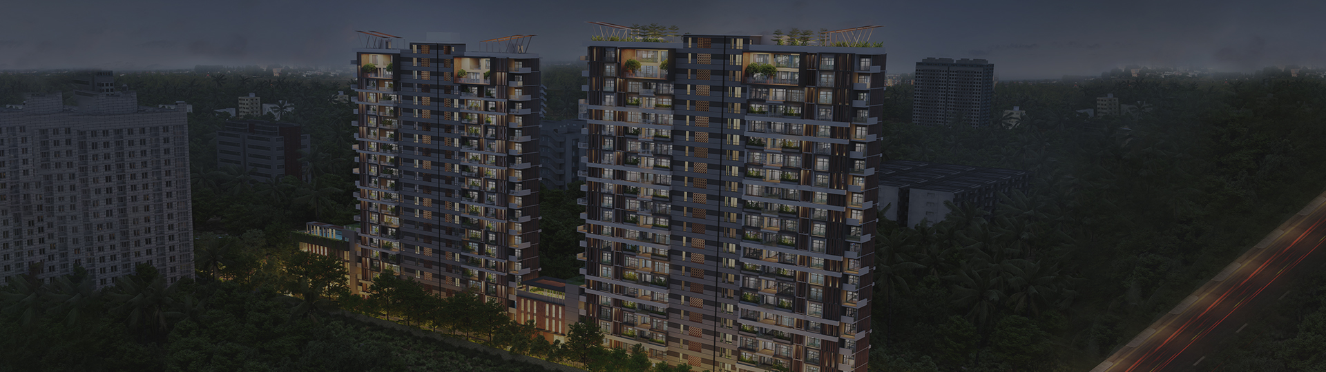 Mana Dale premium apartments Kodathi - 3 4 BHK nostalgia-inspired homes with landscaped gardens